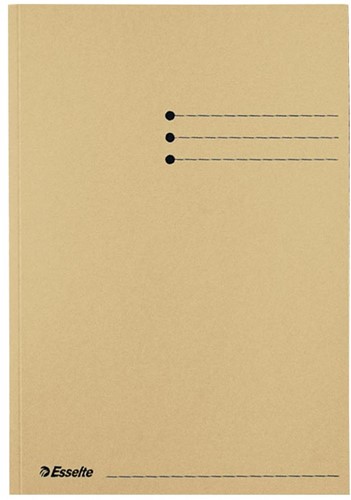 Esselte chemise de classement chamois, paquet de 100 pièces