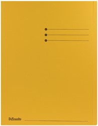 Esselte chemise de classement, jaune, paquet de 100 pièces