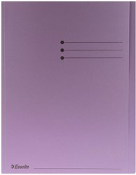 Esselte chemise de classement lilas, paquet de 100 pièces