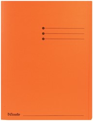 Esselte chemise de classement orange, paquet de 100 pièces