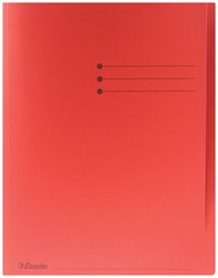 Esselte chemise de classement rouge, paquet de 100 pièces