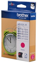 Cartouche Brother LC125XLM magenta <br>Cartouche, magenta