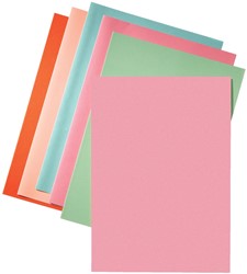Esselte chemise de classement rose, papier de 80 g/m², paquet de 250 pièces