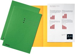 Esselte chemise de classement, vert, carton de 180 g/m², paquet de 100 pièces