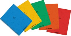 Aurora Writing 80 cahier spiralé, ft 21 x 16,5 cm, 120 pages, quadrillé commercial