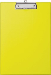 Maul Porte-bloc A4 portrait néon jaune