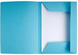 Exacompta chemise de classement Super 210, avec 3 rabats, bleu clair