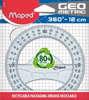 Maped rapporteur Geometric 360°, 12 cm-2