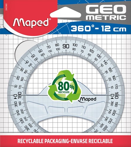 Maped rapporteur Geometric 360°, 12 cm-2