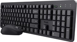 Trust Ody II clavier silencieux et souris sans fil, qwerty