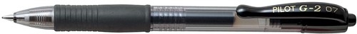 Pilot roller G-2, encre gel, rétractable, noir