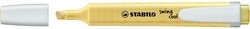 STABILO swing cool pastel surligneur, milky yellow