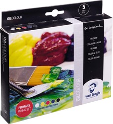 Van Gogh set de mélange primaire, peinture à l'huile, 5 x 40 ml