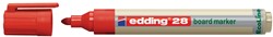 Marqueur pour tableaux blancs Ecoline e-28 rouge