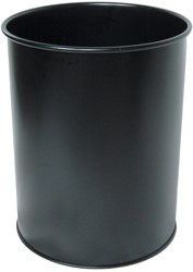 Durable corbeille à papier noir