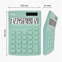 Desq calculatrice de bureau New Generation Compact, vert-2