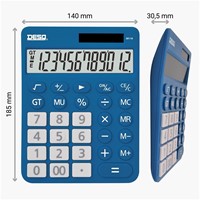 Desq calculatrice de bureau New Generation XLarge, bleu foncé-2