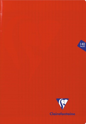 Clairefontaine cahier mimesys pour ft A4+, 140 pages, couverture en PP, séyès, couleurs assorties-3