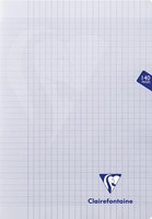 Clairefontaine cahier mimesys pour ft A4+, 140 pages, couverture en PP, séyès, couleurs assorties