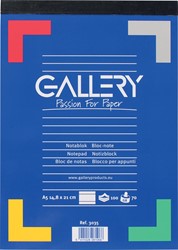 Gallery bloc de notes, ft A5, ligné