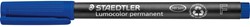 Staedtler Lumocolor 318, marqueur OHP, permanent, 0,6 mm, bleu