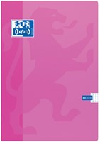 Oxford School cahier, ft A4, 120 pages (60 feuilles), quadrillé 5 mm, couleurs assorties-3