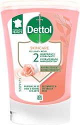 Dettol No Touch savon mains Nourish, eau de rose et beurre de karité, recharge de 250 ml