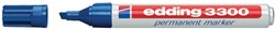 Edding marqueur permanent e-3300 bleu