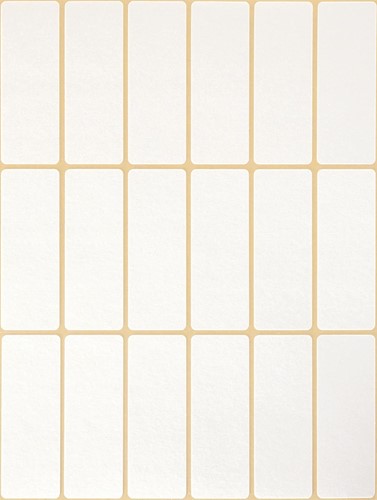Avery Zweckform 3327 étiquettes multi-usages, ft 50 x 19 mm, 486 étiquettes, blanc-2