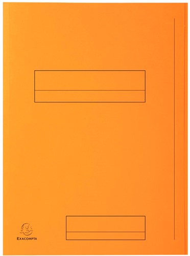 Exacompta chemise de classement Super 210, paquet de 50 pièces, orange