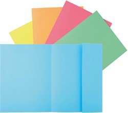 Exacompta chemise de classement Super 210, paquet de 50 pièces, couleurs assorties