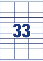 Avery Zweckform 3421, étiquettes universelles, Ultragrip, blanc, 100 feuilles, 70 x 25,4 mm-3