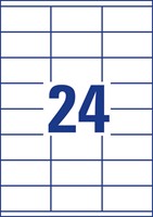 Avery Zweckform 3422, étiquettes universelles, Ultragrip, blanc, 100 feuilles, 70 x 35 mm-3