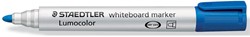 Staedtler marqueur pour tableaux blancs Lumocolor bleu