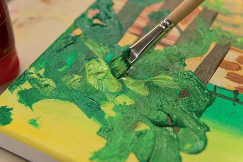 Talens Art Creation peinture acrylique, tube de 75 ml, blanc de titane-3