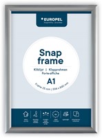 Europel cadre porte-affiche Premium, 25 mm, ft A1, argent