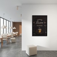 Europel cadre porte-affiche Economy, 25 mm, ft B2, noir-3