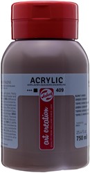 Talens Art Creation peinture acrylique flacon de 750 ml, terre d'ombre brûlée