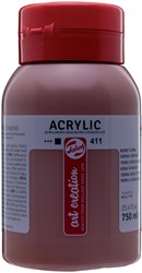 Talens Art Creation peinture acrylique flacon de 750 ml, terre de sienne brûlée