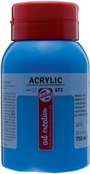 Talens Art Creation peinture acrylique flacon de 750 ml, cyan primaire