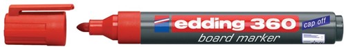 edding marqueur pour tableaux blancs, 360, rouge