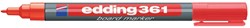 Edding marqueur pour tableaux blancs e-361 rouge