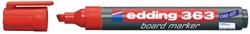 Edding marqueur pour tableaux blancs e-363 rouge