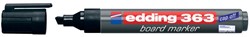 Edding marqueur pour tableaux blancs e-363 noir