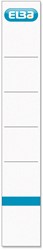 Elba étiquettes de dos, dos de 5 cm, ft 19 x 3 cm, blanc, 10 pièces