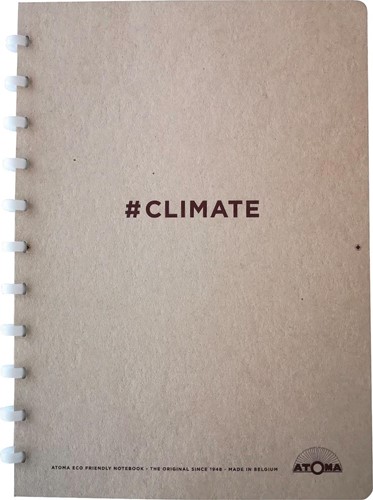 Atoma Climate cahier, ft A5, 144 pages, quadrillé commercial