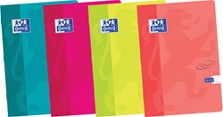 Oxford Touch cahier ft A4, 36 feuilles, quadrillé 10 mm, couleurs assorties