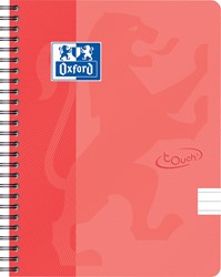 Oxford School Touch bloc spirale, ft A5, 140 pages, ligné, orange