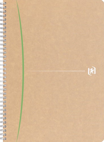 Oxford Touareg cahier à reliure spirale, 180 pages ft A4, ligné, couleurs assorties-1