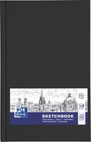 Oxford "Sketchbook" carnet de dessin, 96 feuilles, 100 g/m², ft A5, noir